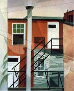 Charles Demuth Modern Conveniences oil painting artist